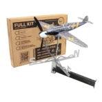 Kit complet Bf109 din oțel inoxidabil lângă cutia cadou din carton kraft