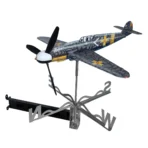 Giruetă Bf109 românesc prefabricată din oțel inoxidabil pentru cadou
