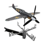 Set cadou cu giruetă Bf109 în culorile Forțelor Aeriene Regale Române